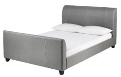 Collection - Enrique Grey - Bed Frame - Double